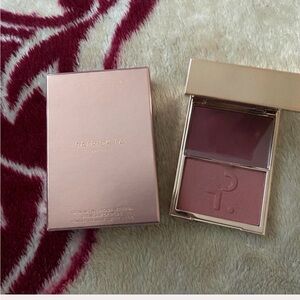 Patrick Ta Double-Take Cream & Powder Blush Duo - Berry Pink brand new